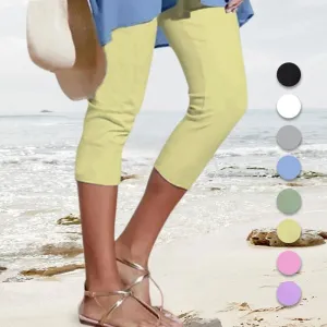 2024 Hot Sale Effen Casual Leggings voor dames (Koop meer, bespaar meer)