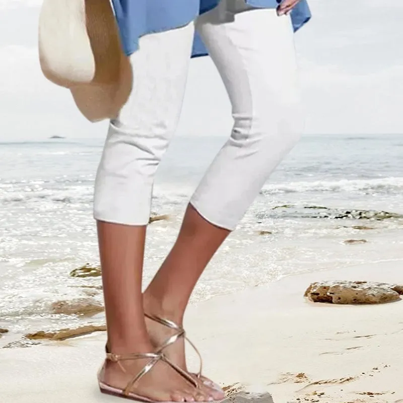 2024 Hot Sale Effen Casual Leggings voor dames (Koop meer, bespaar meer)