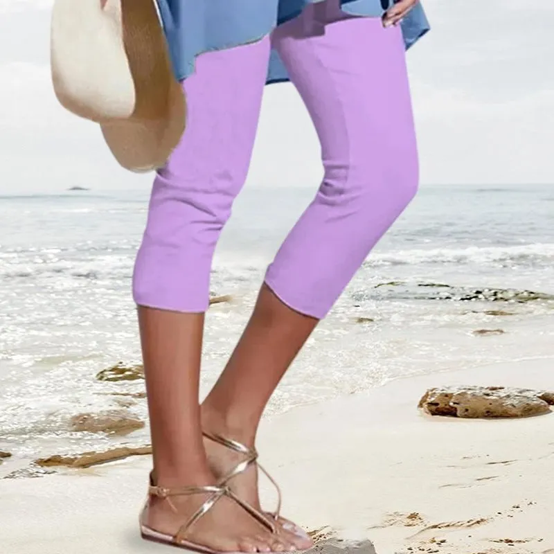 2024 Hot Sale Effen Casual Leggings voor dames (Koop meer, bespaar meer)