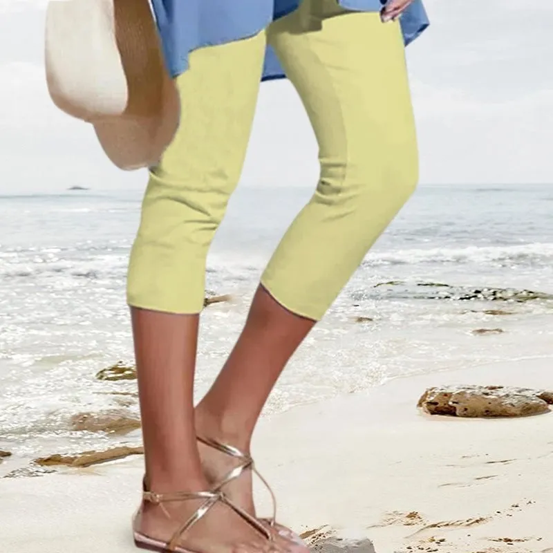 2024 Hot Sale Effen Casual Leggings voor dames (Koop meer, bespaar meer)