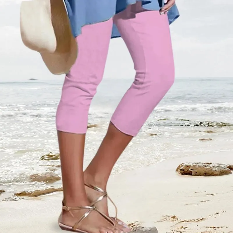 2024 Hot Sale Effen Casual Leggings voor dames (Koop meer, bespaar meer)