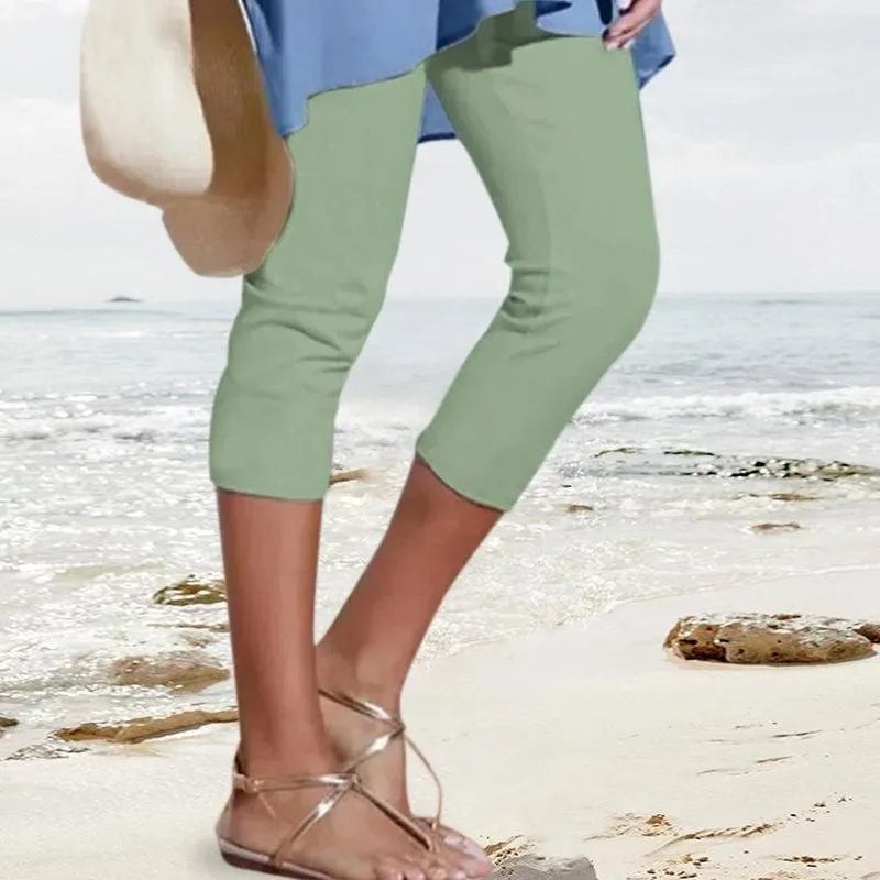 2024 Hot Sale Effen Casual Leggings voor dames (Koop meer, bespaar meer)