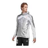 Adidas Marathon Space Race Jacket  Men Matte Silver / White