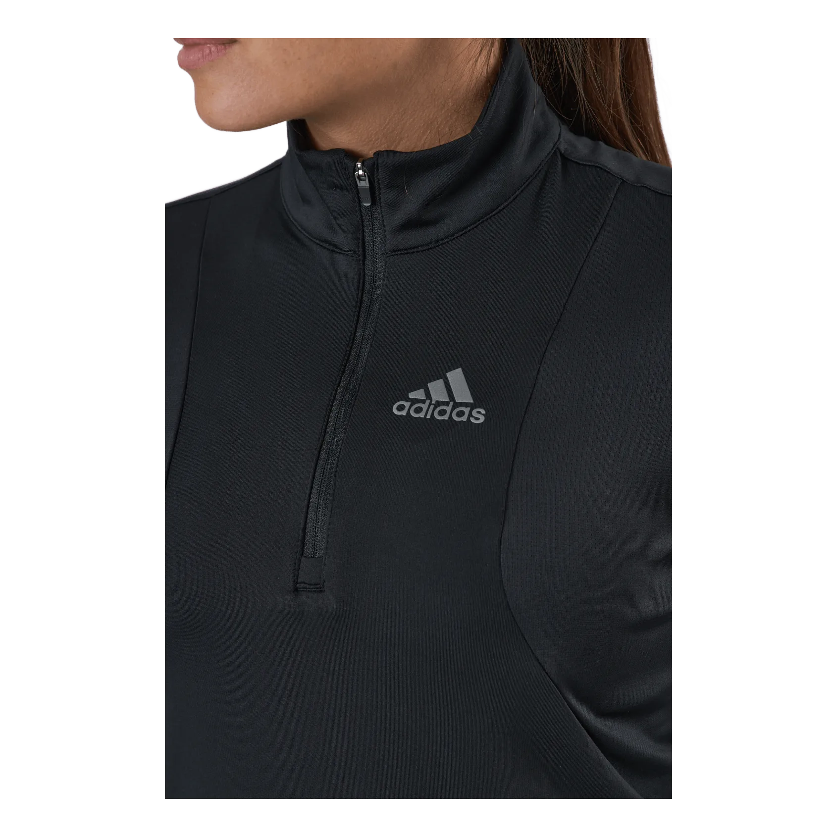 Adidas Own The Run 1/2 Zip Women Black