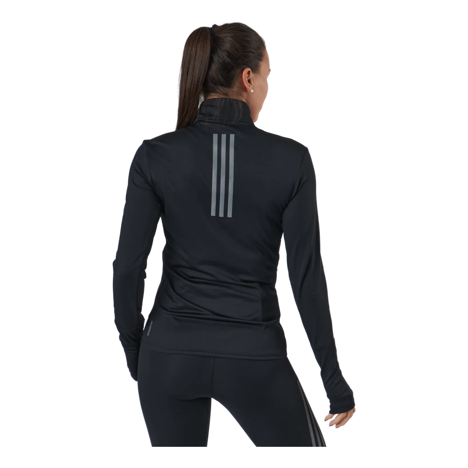 Adidas Own The Run 1/2 Zip Women Black