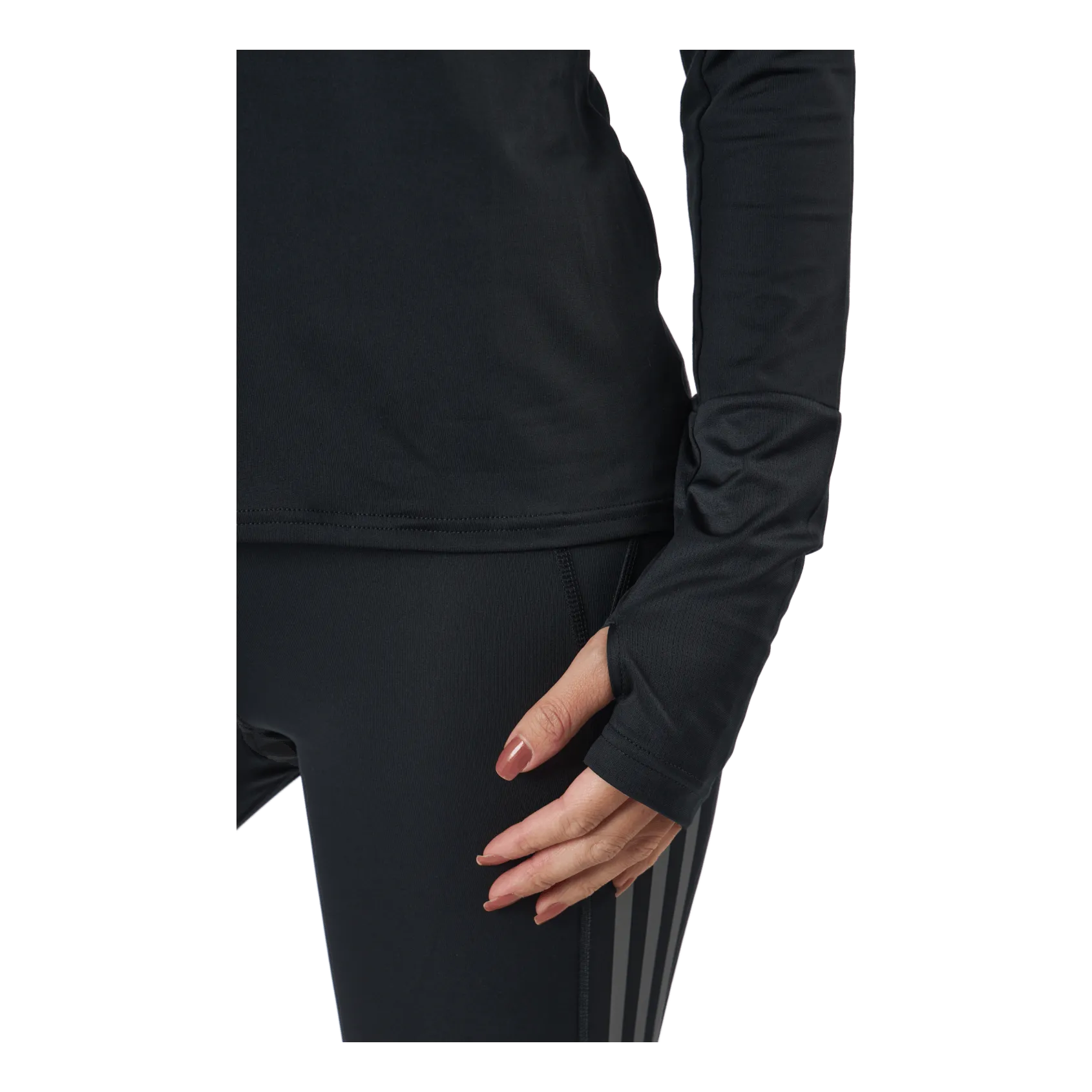 Adidas Own The Run 1/2 Zip Women Black