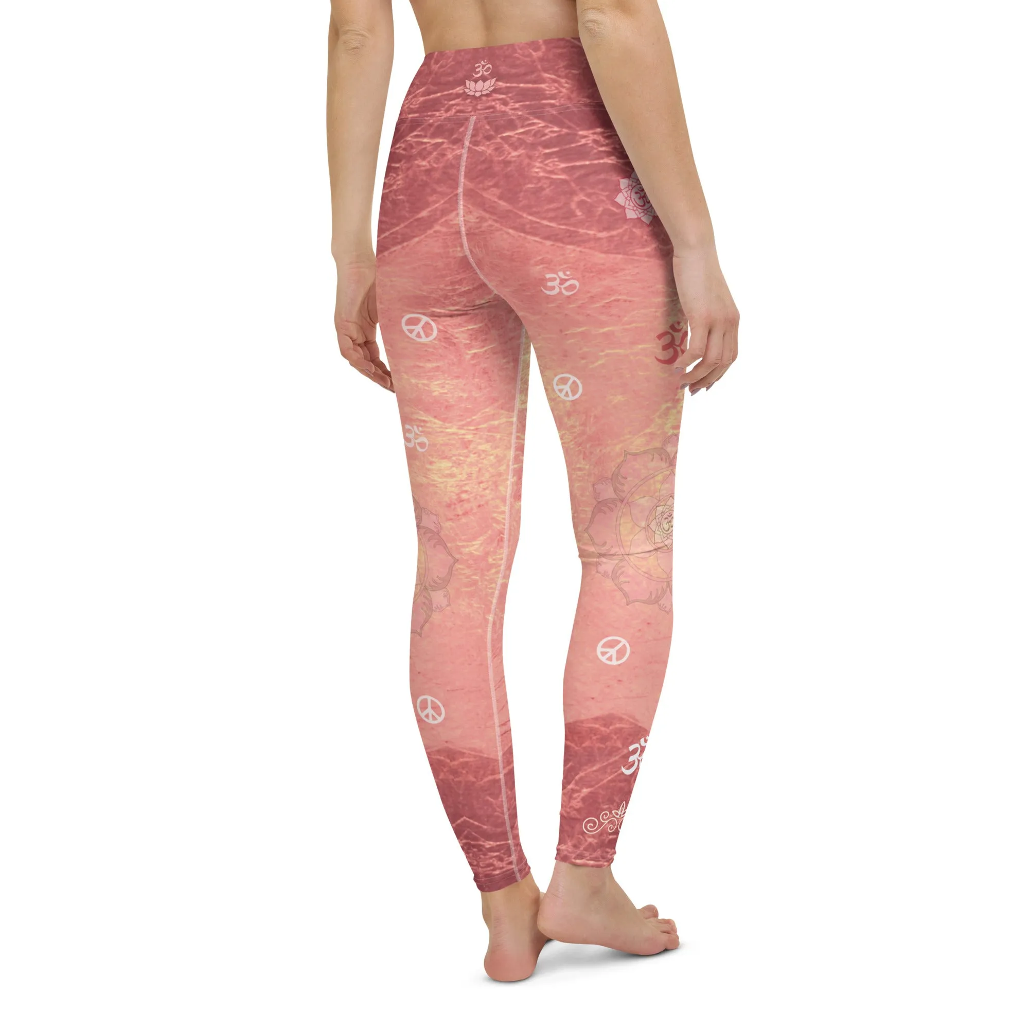 Lotus Sunrise - Yoga Pants