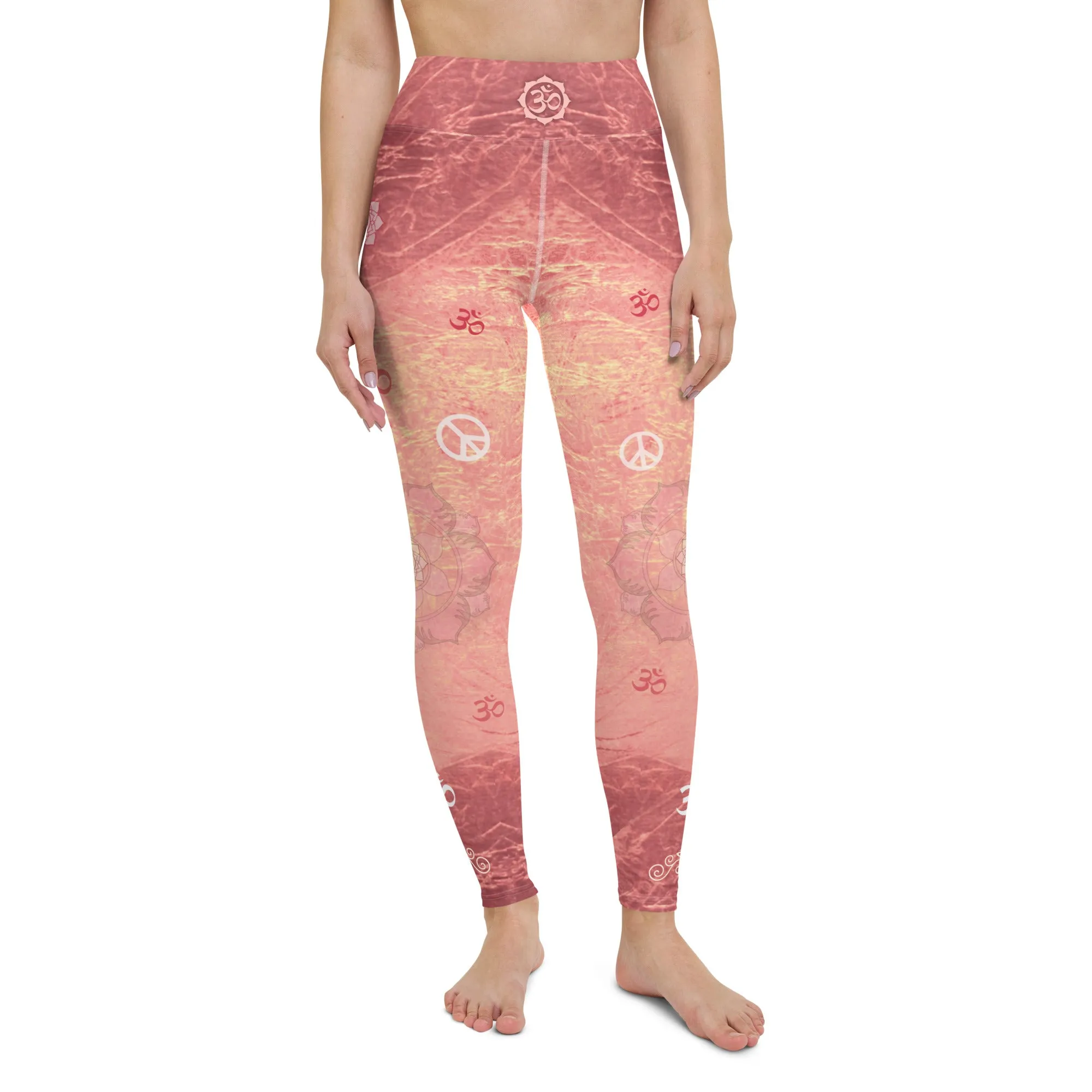 Lotus Sunrise - Yoga Pants