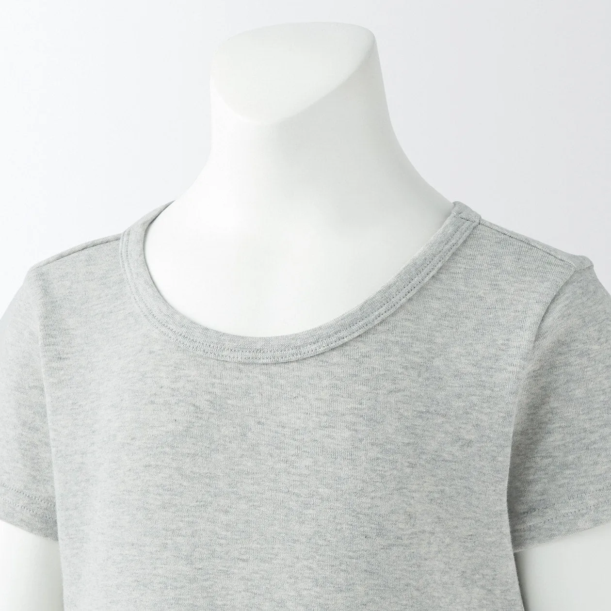 Rib Knit Crewneck T-Shirt (5-14Y)