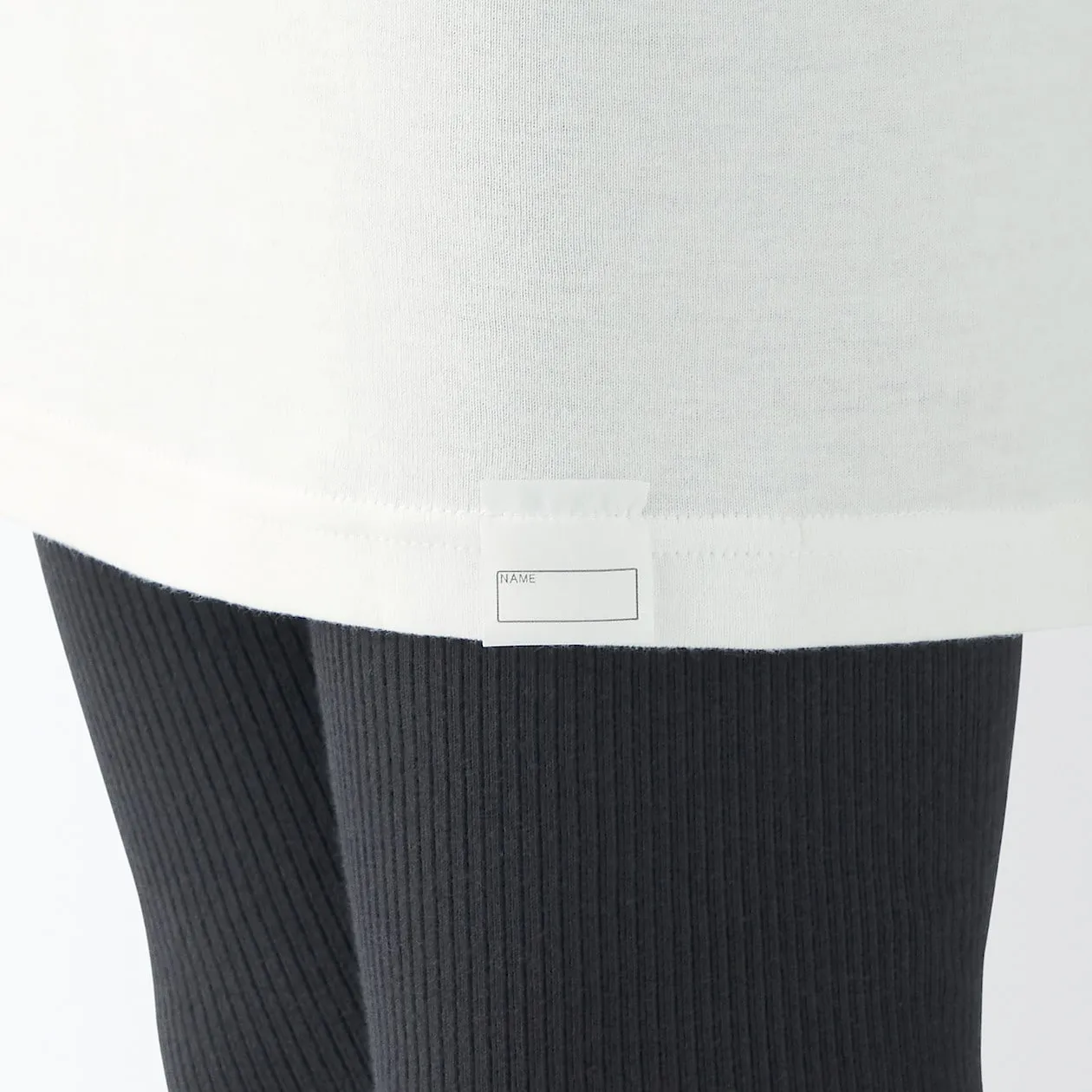Rib Knit Crewneck T-Shirt (5-14Y)