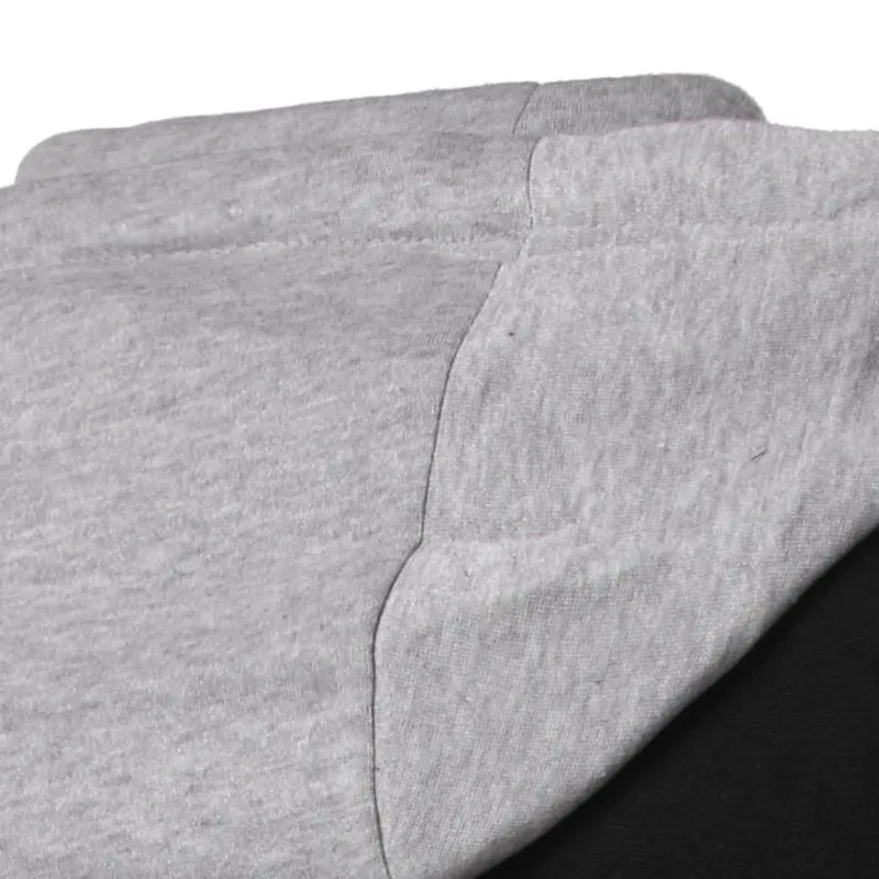 Solid Color Hoodies - Zip Up Red Fashion Grey Hoodie