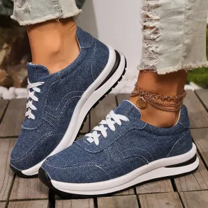 Tahlia  Classic Lace-Up Trainers